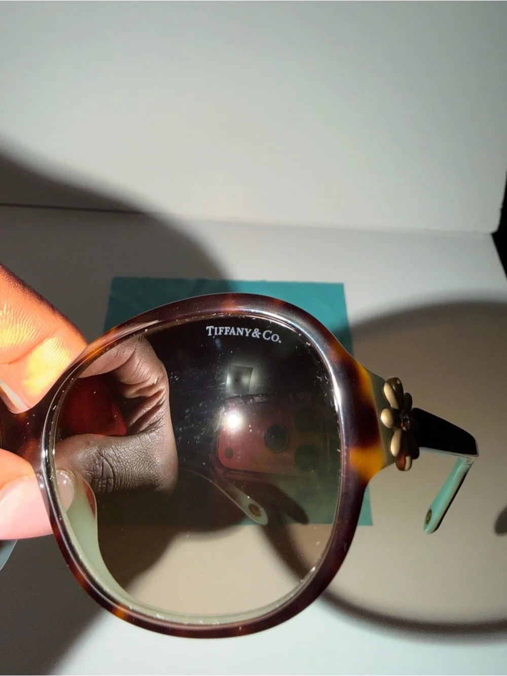 Tiffany & Co. TF 4089B - 81343B Havana / Blue | Sunglasses Woman